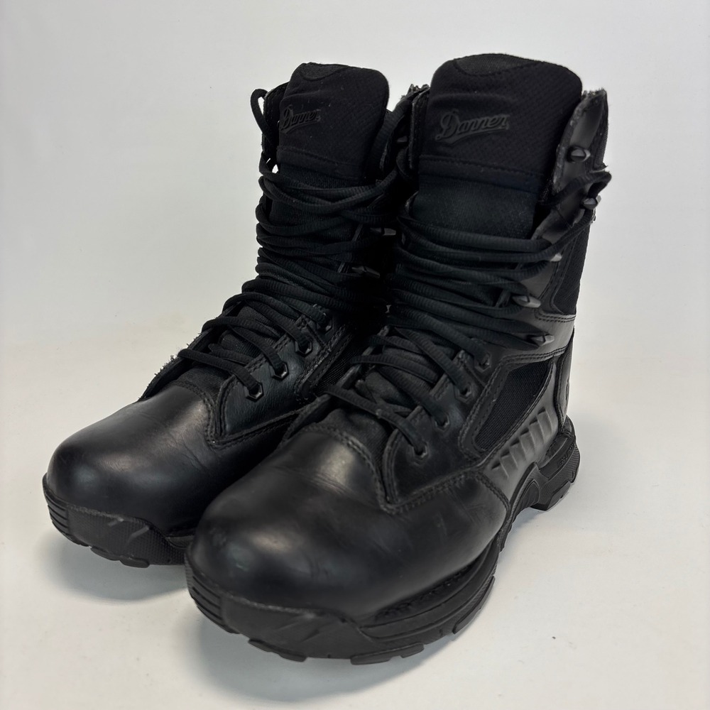 Danner Striker Bolt 8" Tactical Boots Black Gore-Tex Vibram Mens 6.5 Womens 8
